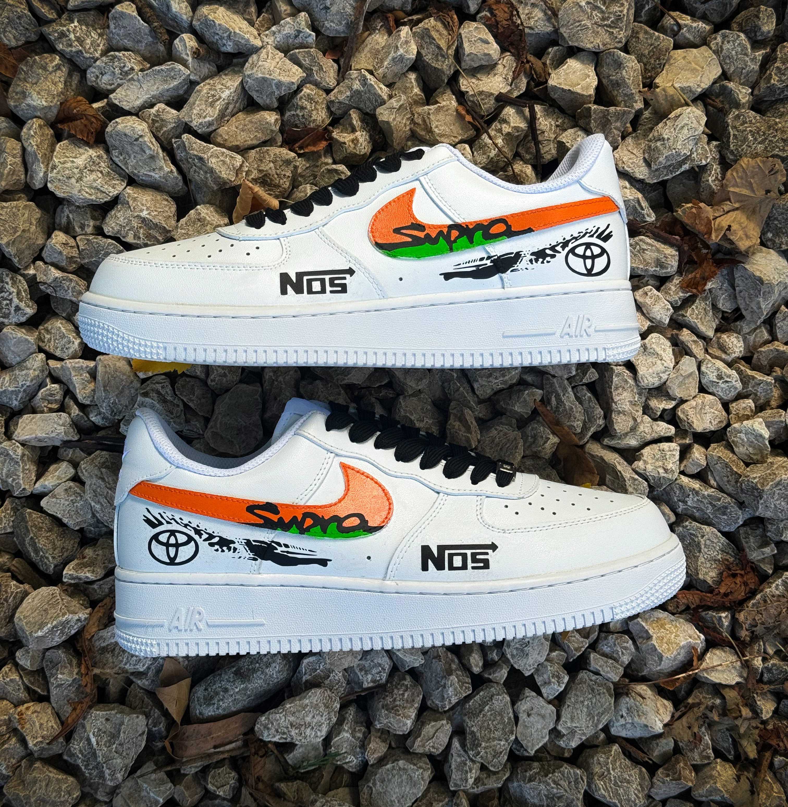 Nike Air Force 1 Brian O' Conner's Toyota Supra Fast & Furious